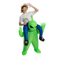 Thumbnail for Déguisement Alien Gonflable Vert