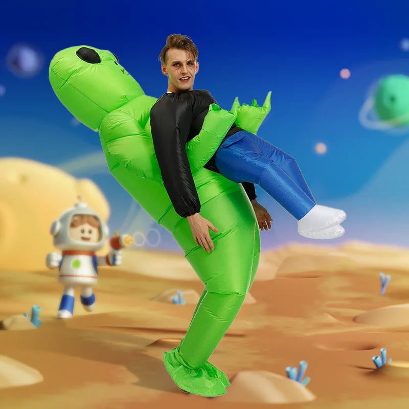 déguisement gonflable alien