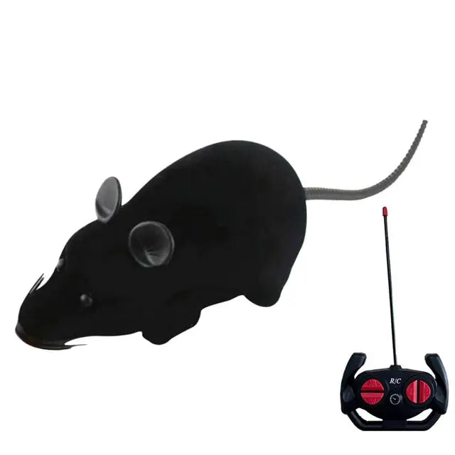 fausse souris qui bouge noir