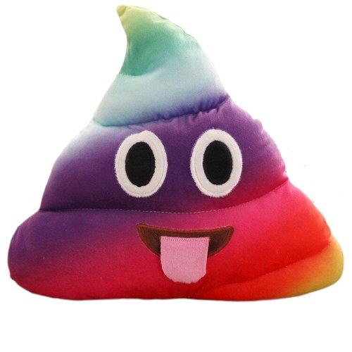 Coussin Caca<br> Multicolore - La boutique Farce et Attrape