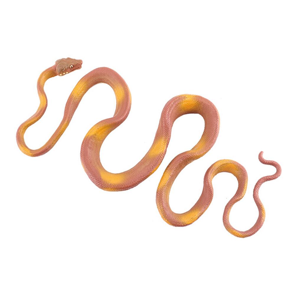 Serpent Jaune Caoutchouc