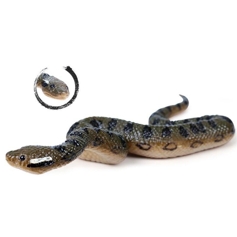 Serpent réaliste en Caoutcouc