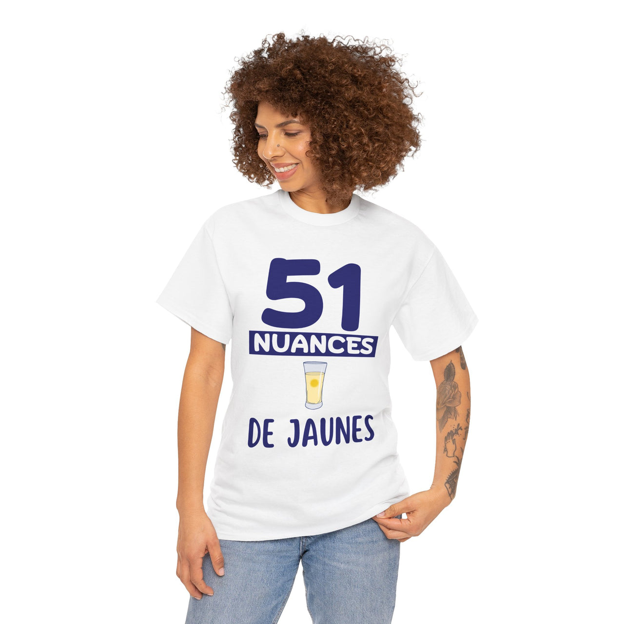 T-Shirt 51 Nuances De Jaune