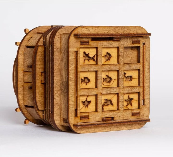 Puzzlebox aus Holz