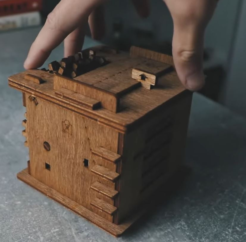 Puzzlebox aus Holz