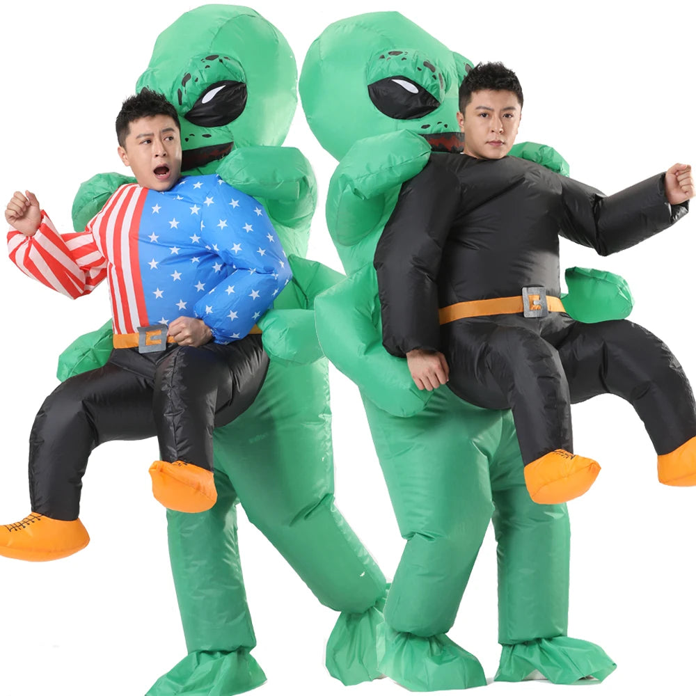 costume halloween alien gonflable