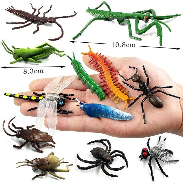 faux insectes en plastique