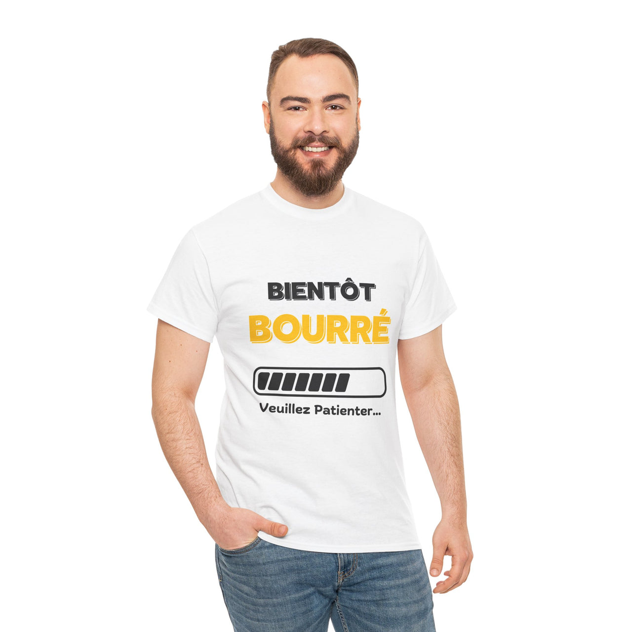 t-shirt bientôt bourré