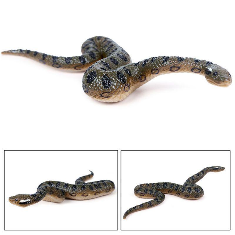 Liuer Faux Serpent Réaliste 130cm En Caoutchouc - Farce Et Accessoire Halloween