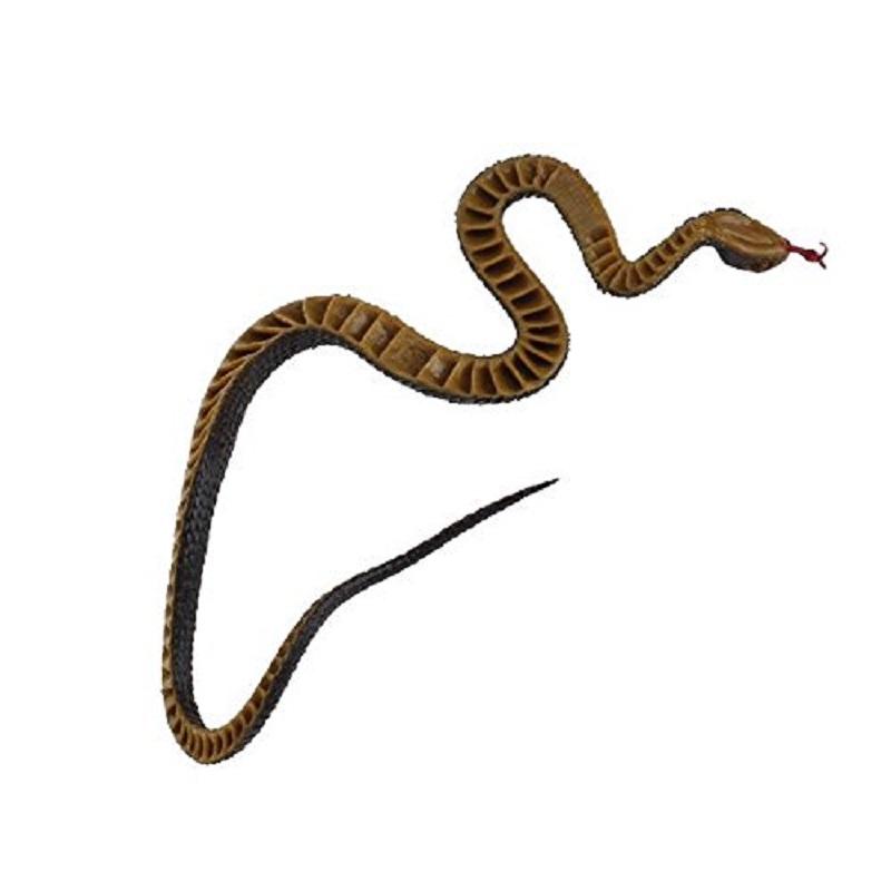 Serpent en Caoutchouc Écaillé