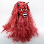 Masque Diable<br> Cheveux Rouges