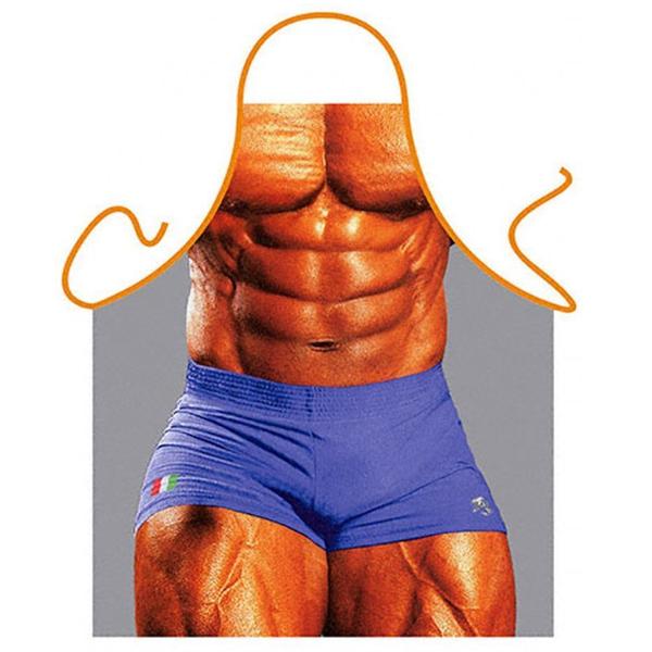 Tablier Cuisine Homme Musclé