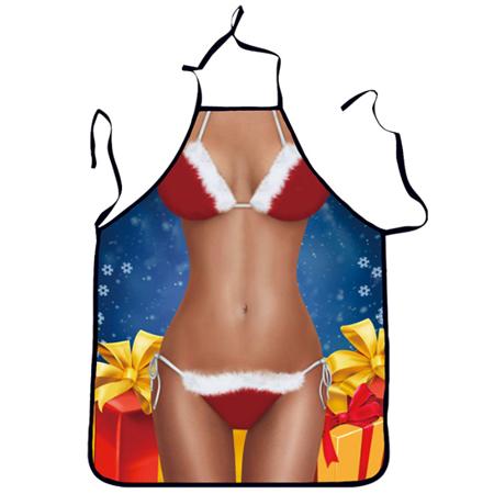 Tablier Femme Noël en Bikini