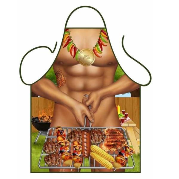 Tablier Humoristique Barbecue Homme