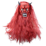 Masque Diable Cheveux Rouges